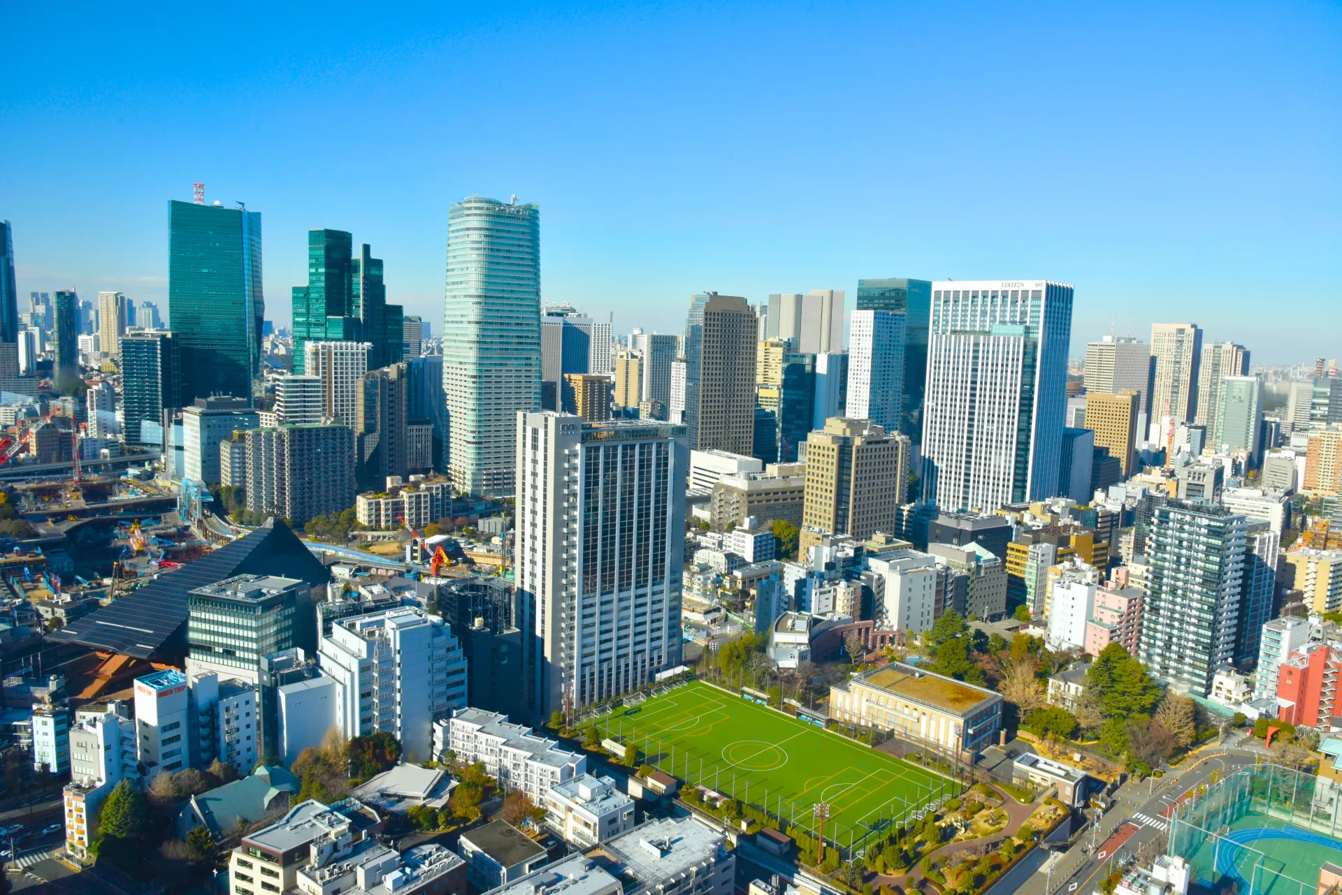 赤坂方面の風景の画像